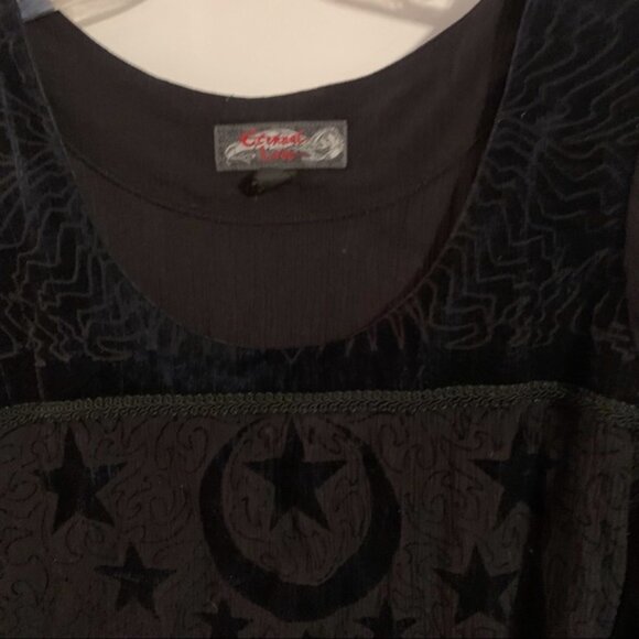 Plus Size Eternal Love Goth Witch black dress XXL - Picture 3 of 14